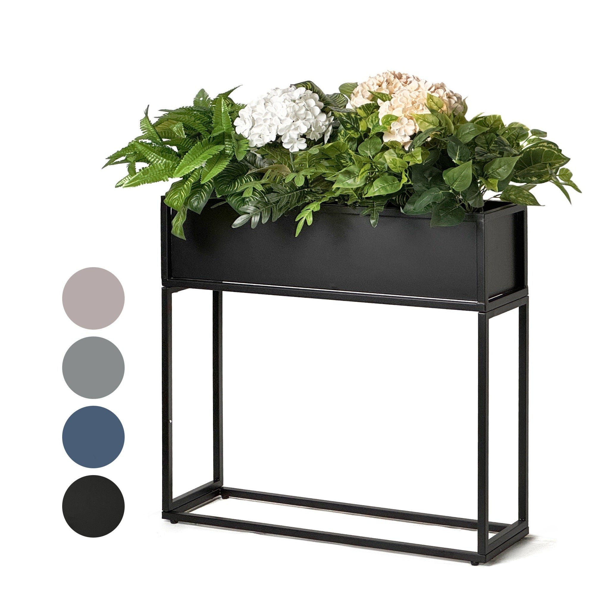 Cocoyard Elevated Planter Box - Raised Garden Bed for Herbs and Flowers - Tall Rectangular Planter for Outdoor Plants - 28