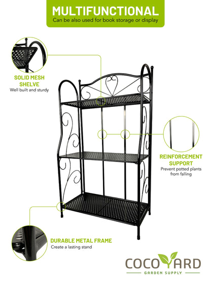 Multi-function Folding Plant Stand, No Assembly Required